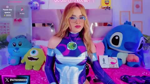 Snapshot of aithana18 chatting on October 11, 6:49 am AITHANA online show from October 11, 6:49 am