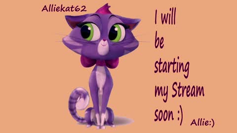 Allie online show from January 12, 3:24 pm
