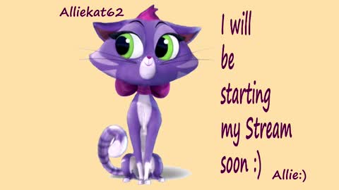 Allie online show from February 16, 2:43 pm