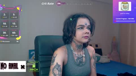 Snapshot of dark__elf chatting on October 21, 9:49 pm Anessa online show from October 21, 9:49 pm