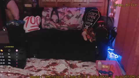 Gage Allin AKA Alpha Pussy online show from March 9, 5:55 am