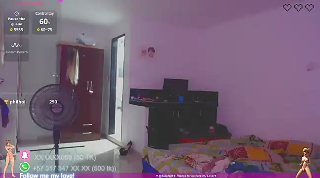 Jiafei69 online show from December 8, 12:24 am