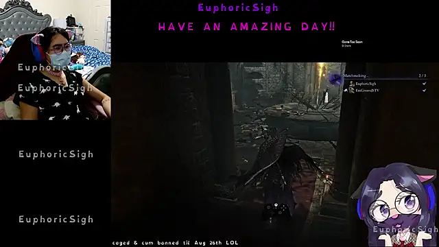 EuphoricSigh online show from June 30, 8:42 pm
