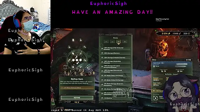 EuphoricSigh online show from July 3, 2:50 am