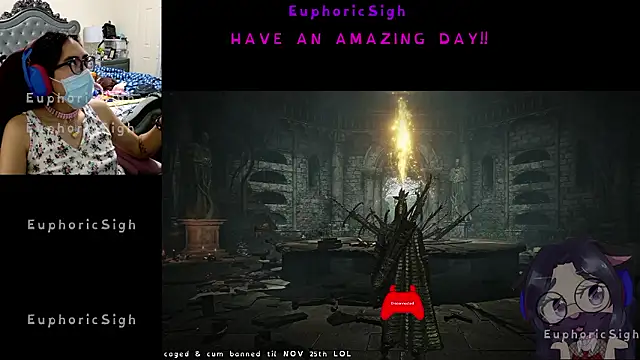 EuphoricSigh online show from July 23, 2:59 pm