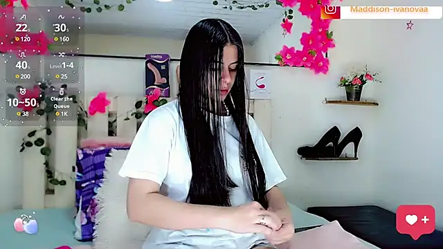 Madisson Ivanova online show from January 8, 10:06 pm