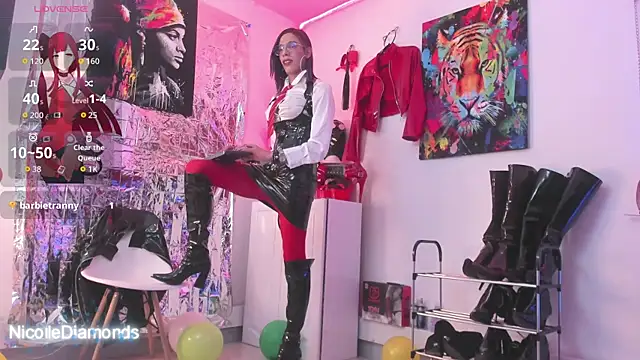 NicolleDiamonds cg online show from January 14, 1:20 pm