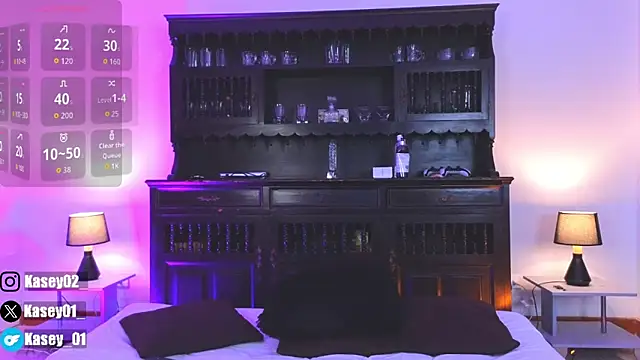 kasey  online show from February 17, 8:05 pm