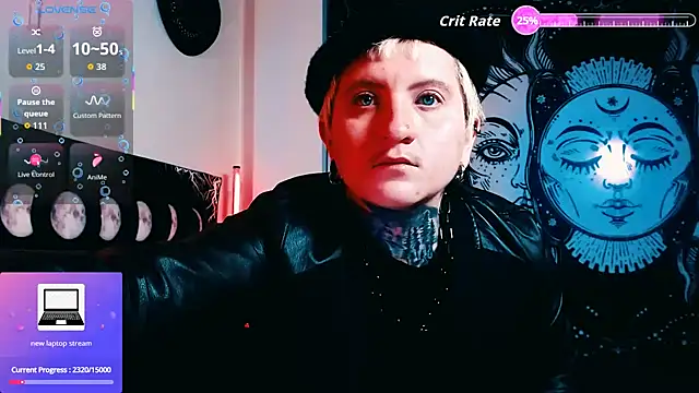 Marieblueeyes online show from February 27, 1:50 pm