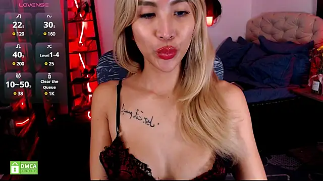 BunnieAngel online show from February 24, 1:24 am